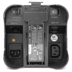 Oświetlacz Bateryjny LED BBP96 Uplight Par 6x12W RGBWA-UV z bezprzewodowym DMX i powiększonym akumulatorem
